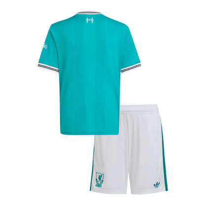 Liverpool Third Away Kids Soccer Jerseys Kit 2025/26