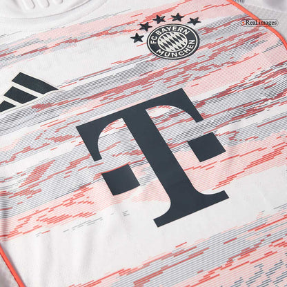 Authentic  MULLER  #25 Bayern Munich Away Soccer Jersey 2025/26 White
