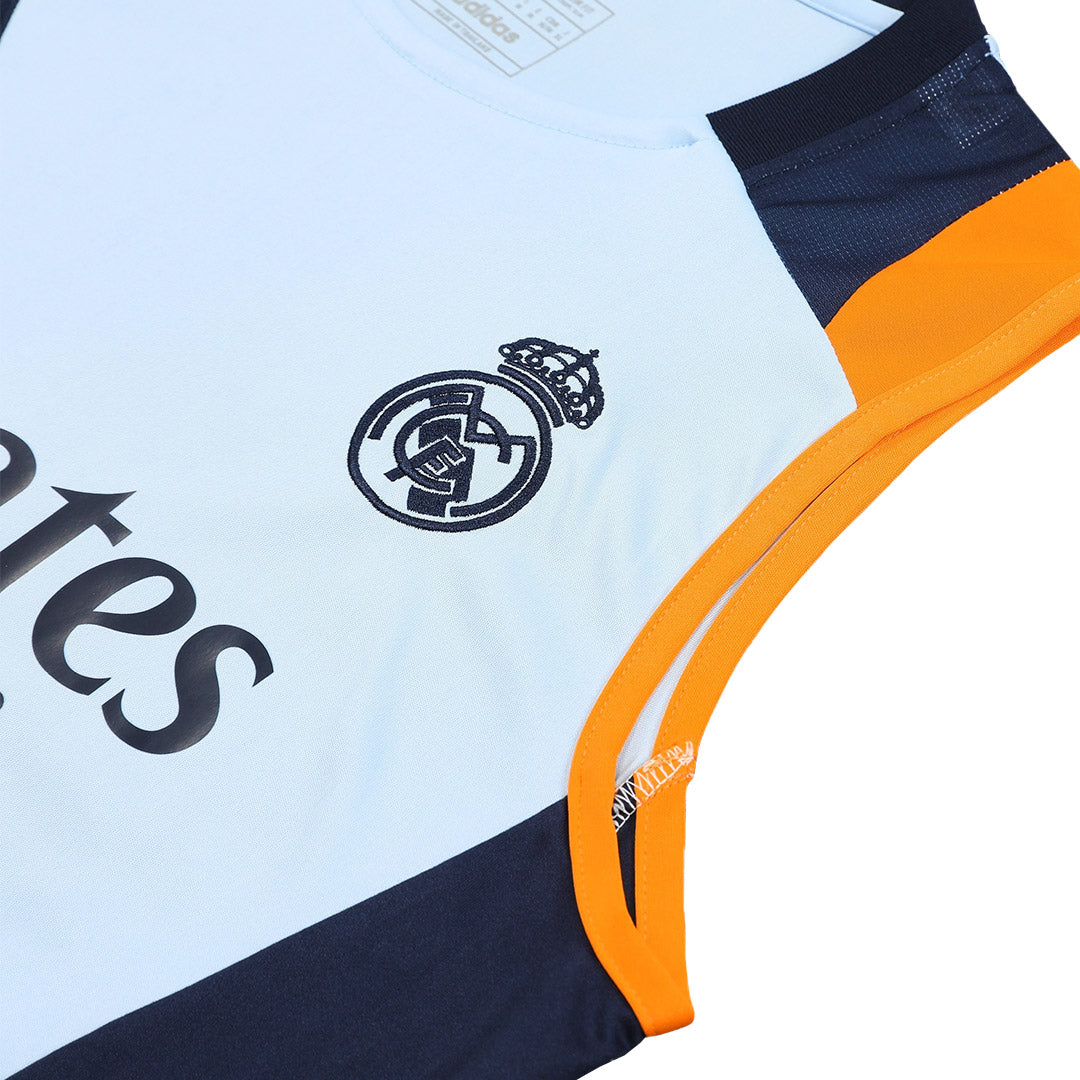 Real Madrid Pre-Match Soccer Training Kit 2024/25