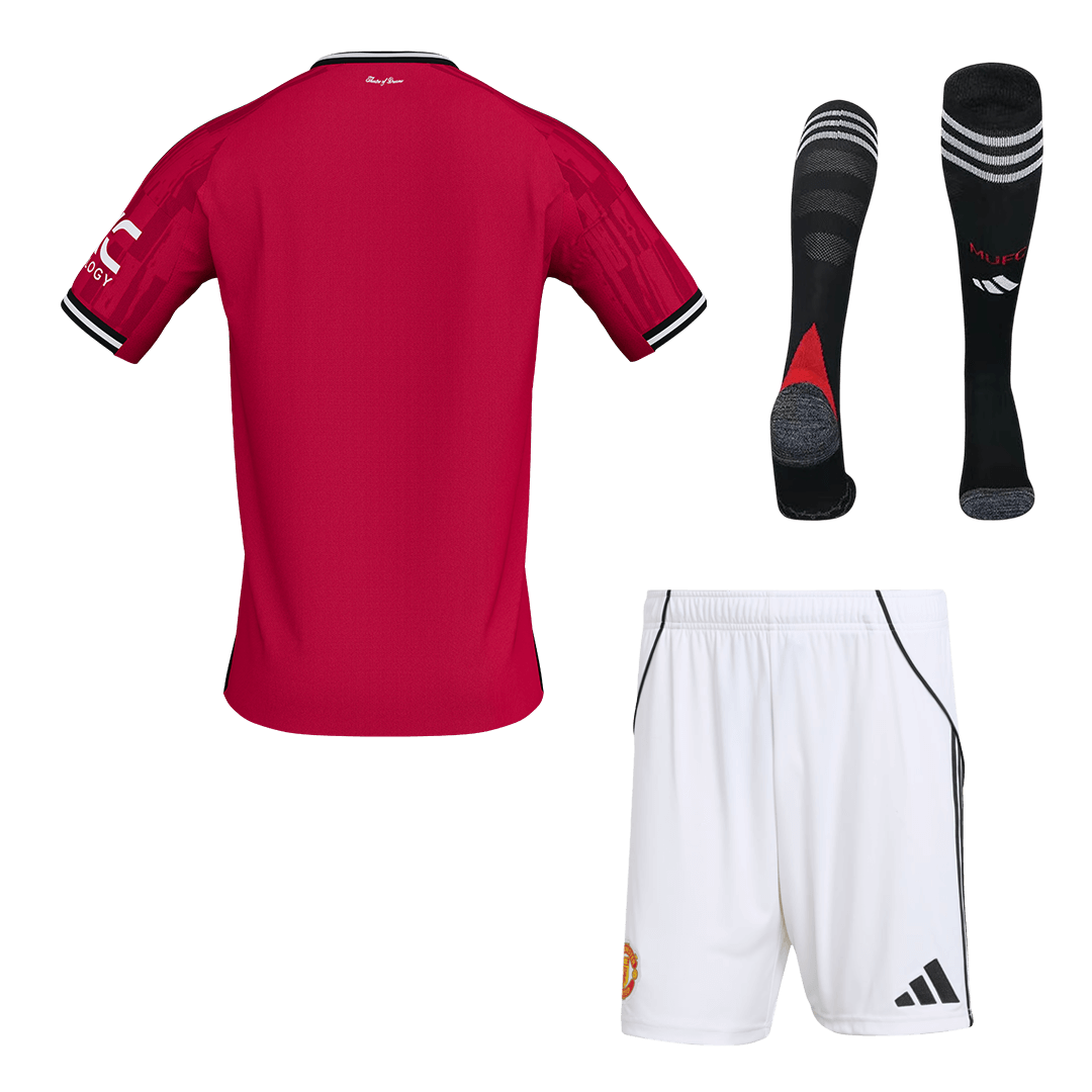 Domači komplet dresov Manchester United 2025/26