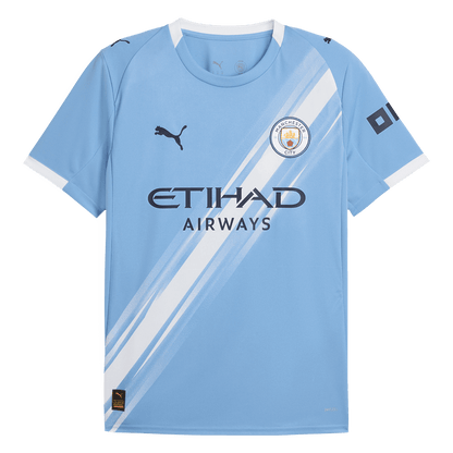 HAALAND #9 Manchester City Home Soccer Jersey 2025/26 Blue Jersey - Club World Cup