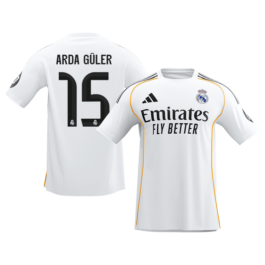 ARDA G¨¹LER#15Doma?i    Dres Real Madrid 2025/26