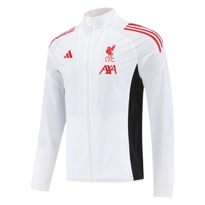 Chaqueta Cortavientos Liverpool 2025/26 - Blanca