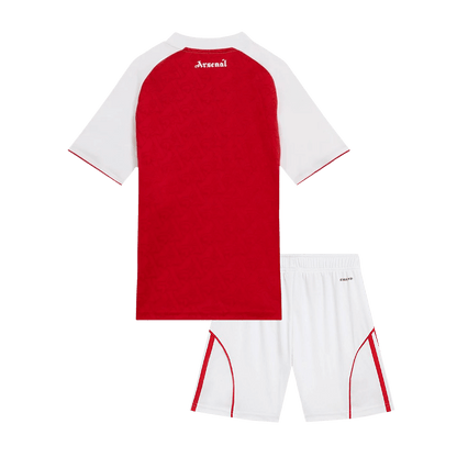 Arsenal Home Soccer Jersey Kit 2025/26 Kids(Jersey+Shorts)