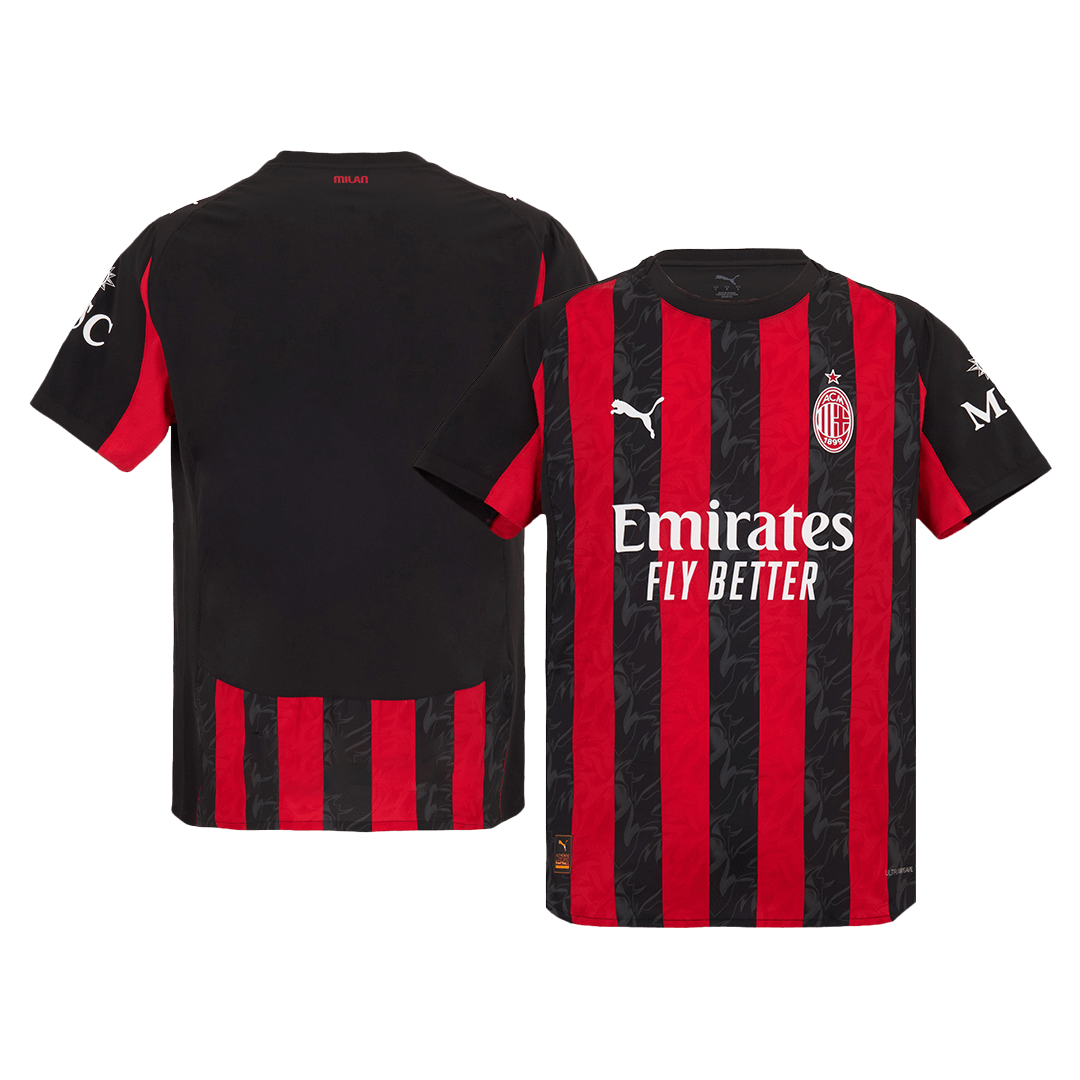 AC Milan Authentic Home Soccer Jersey 2025/26