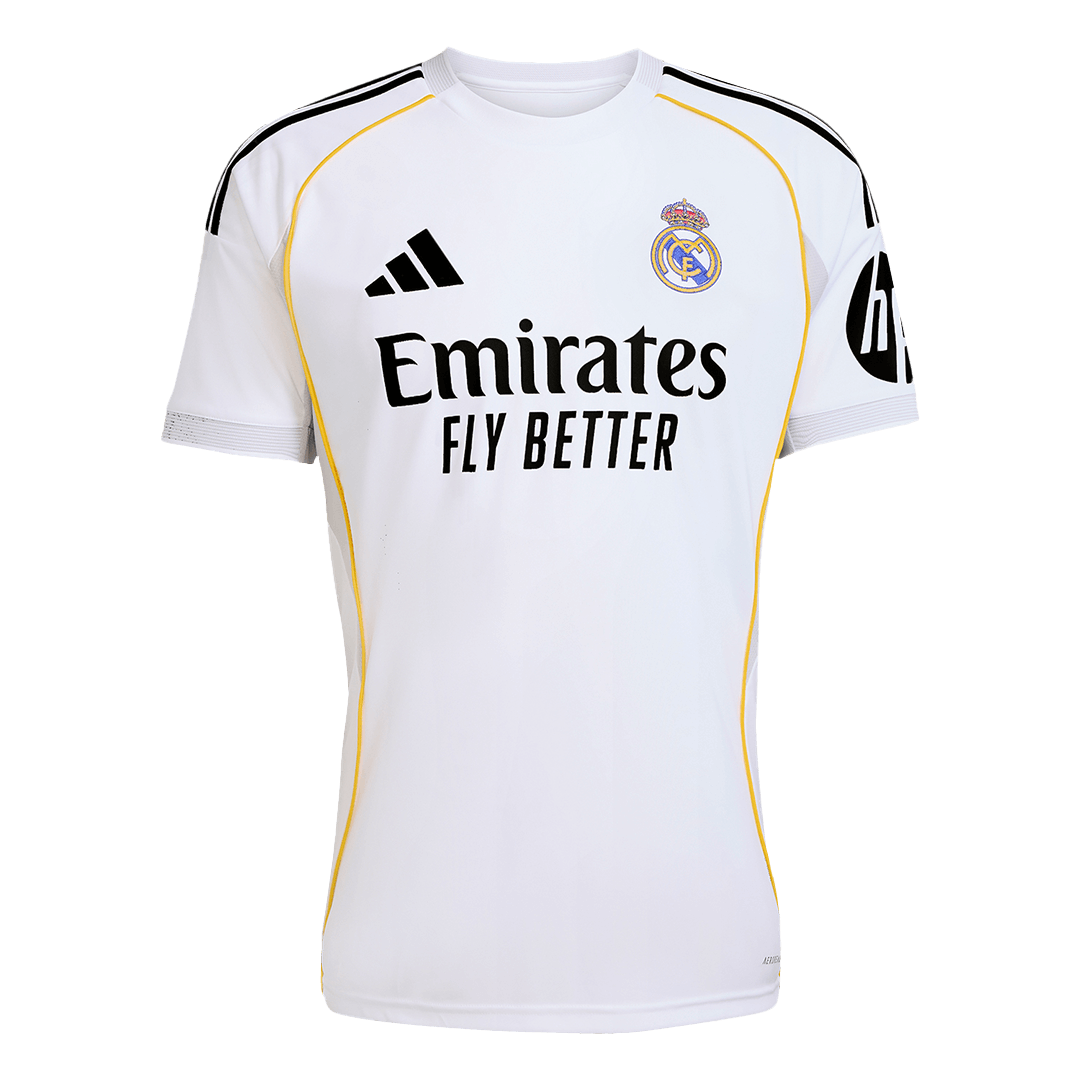 Real Madrid Soccer Jersey Home Custom Shirt 2025/26