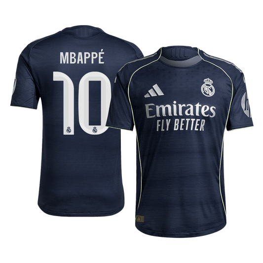 Verodostojen nogometni dres MBAPPÉ #10 Real Madrid, gostujoči dres 2025/26