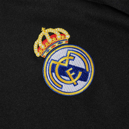 Real Madrid trenerka z zadrgo do četrtine 2025/26 črna
