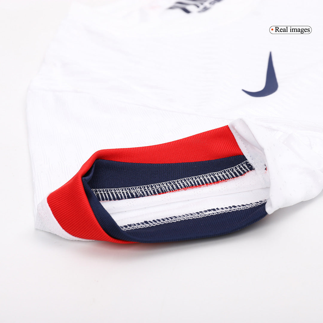 Camiseta de fútbol auténtica del PSG de KVARATSKHELIA #7, camiseta visitante del PSG 2024/25