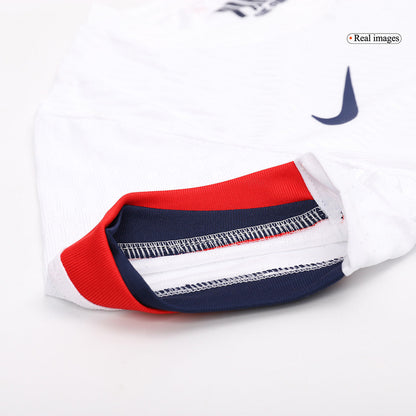 Camiseta de fútbol auténtica del PSG de KVARATSKHELIA #7, camiseta visitante del PSG 2024/25