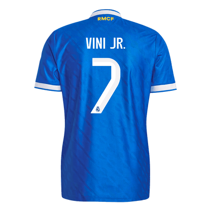 VINI JR. #7 Real Madrid Third Away Authentic Soccer Jersey 2025/26