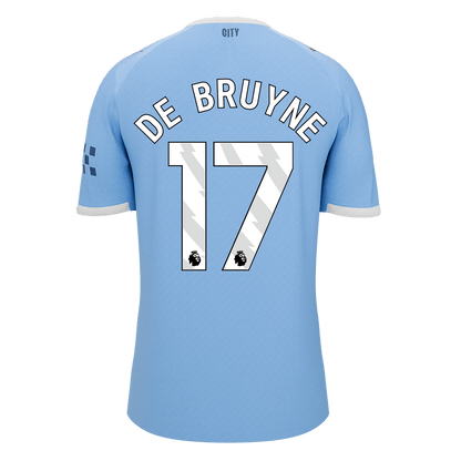 Manchester City DE BRUYNE #17 Home Soccer Jersey 2025/26