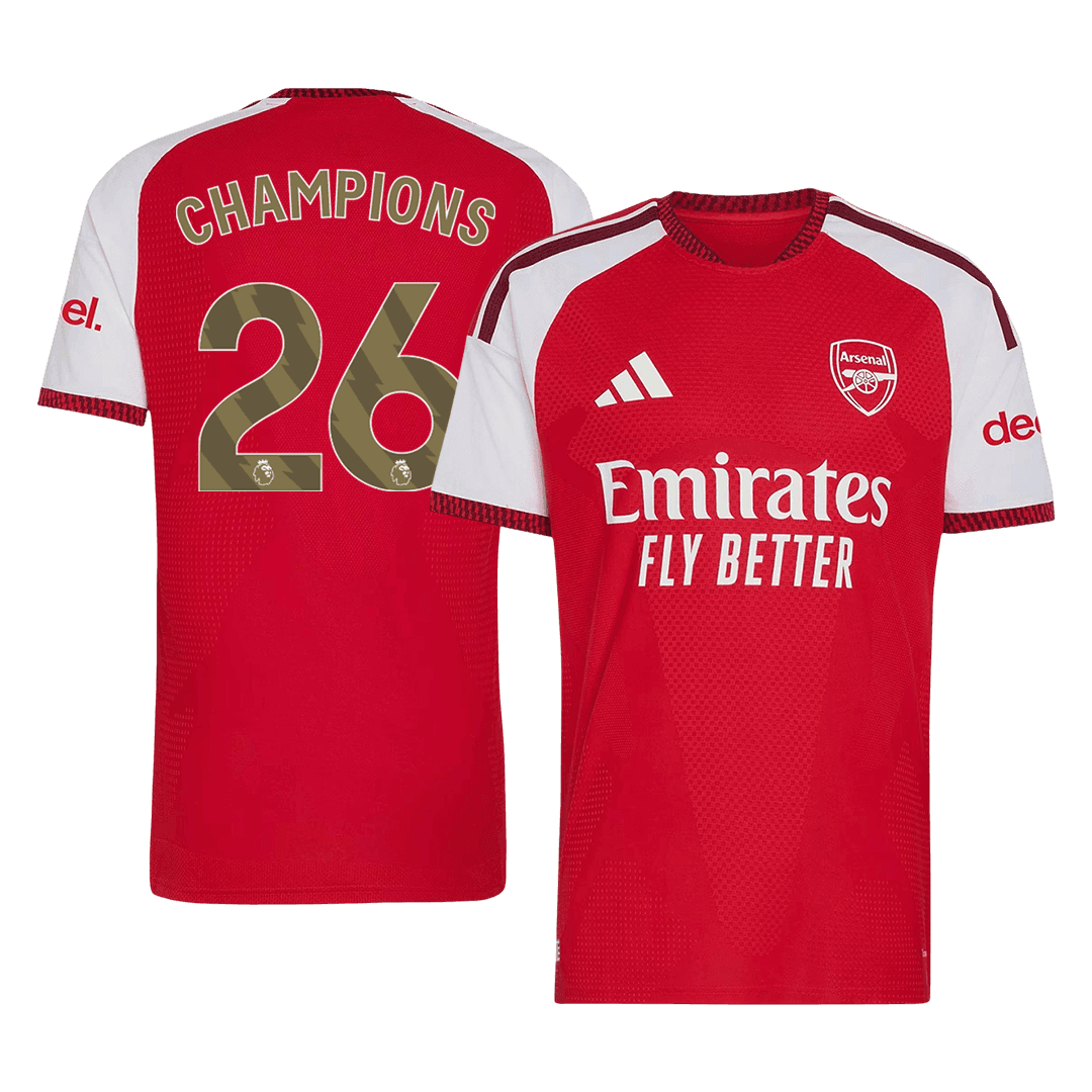 Arsenal Nogometni dres Domači 2026/27 Authentic CHAMPIONS #26