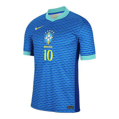 NEYMAR JR #10 Jersey Soccer Away Custom Shirt 2024