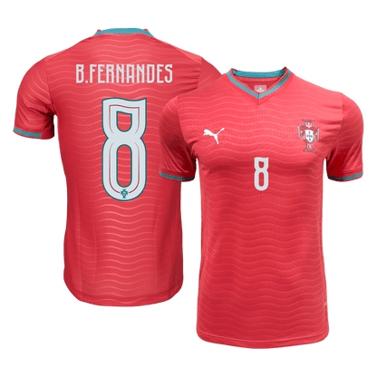 Portugal Nogometni dres Doma?i 2026 Authentic B.FERNANDES #8