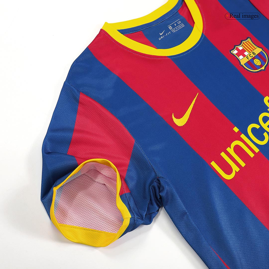 Retro nogometni dres Barcelona Home 2010/11 - rde? in moder