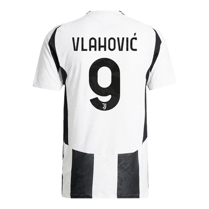 Auténtica camiseta de fútbol de la Juventus Home 2024/25 de VLAHOVI? #9 - Patrocinador Save The Children