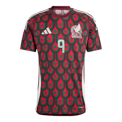 RAUL #9 Mexico Soccer Jersey Home Custom Shirt 2024