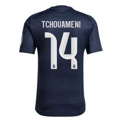 TCHOUAMENI #14 Real Madrid Away Authentic Soccer Jersey 2025/26