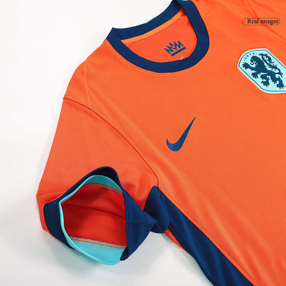 VIRGIL #4 Netherlands Home Soccer Jersey Euro 2024