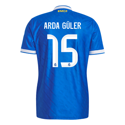ARDA GÜLER #15 Real Madrid Third Away Player Version Jersey 2025/26