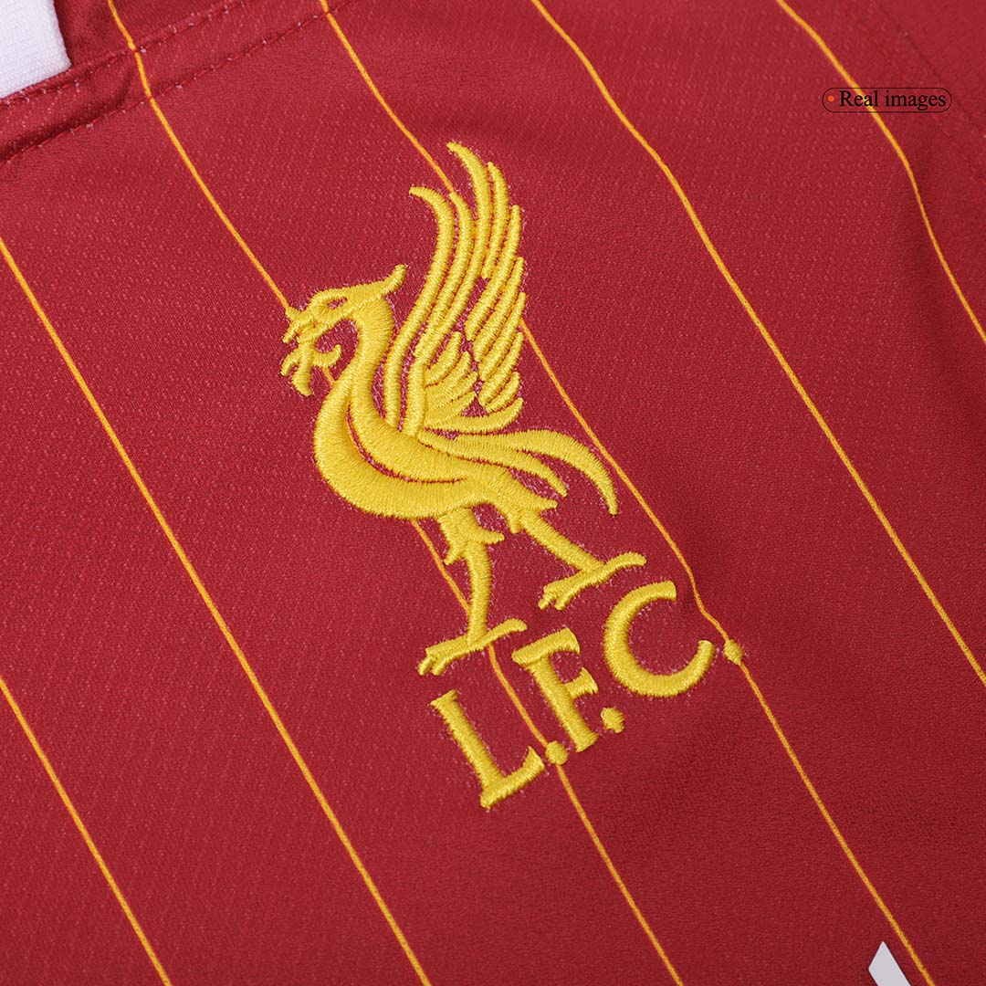 Camiseta de fútbol del Liverpool para casa DIOGO J. #20 2024/25 Roja - UCL