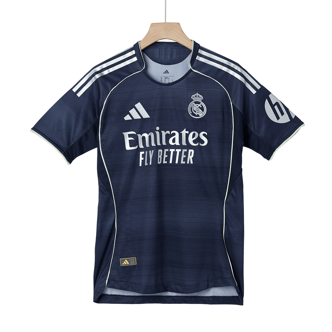 VALVERDE #8 Real Madrid Away Authentic Soccer Jersey 2025/26