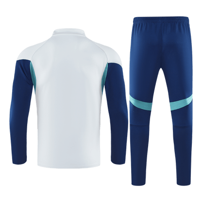 Arsenal 1/4 Zip Tracksuit 2025/26 Kids White