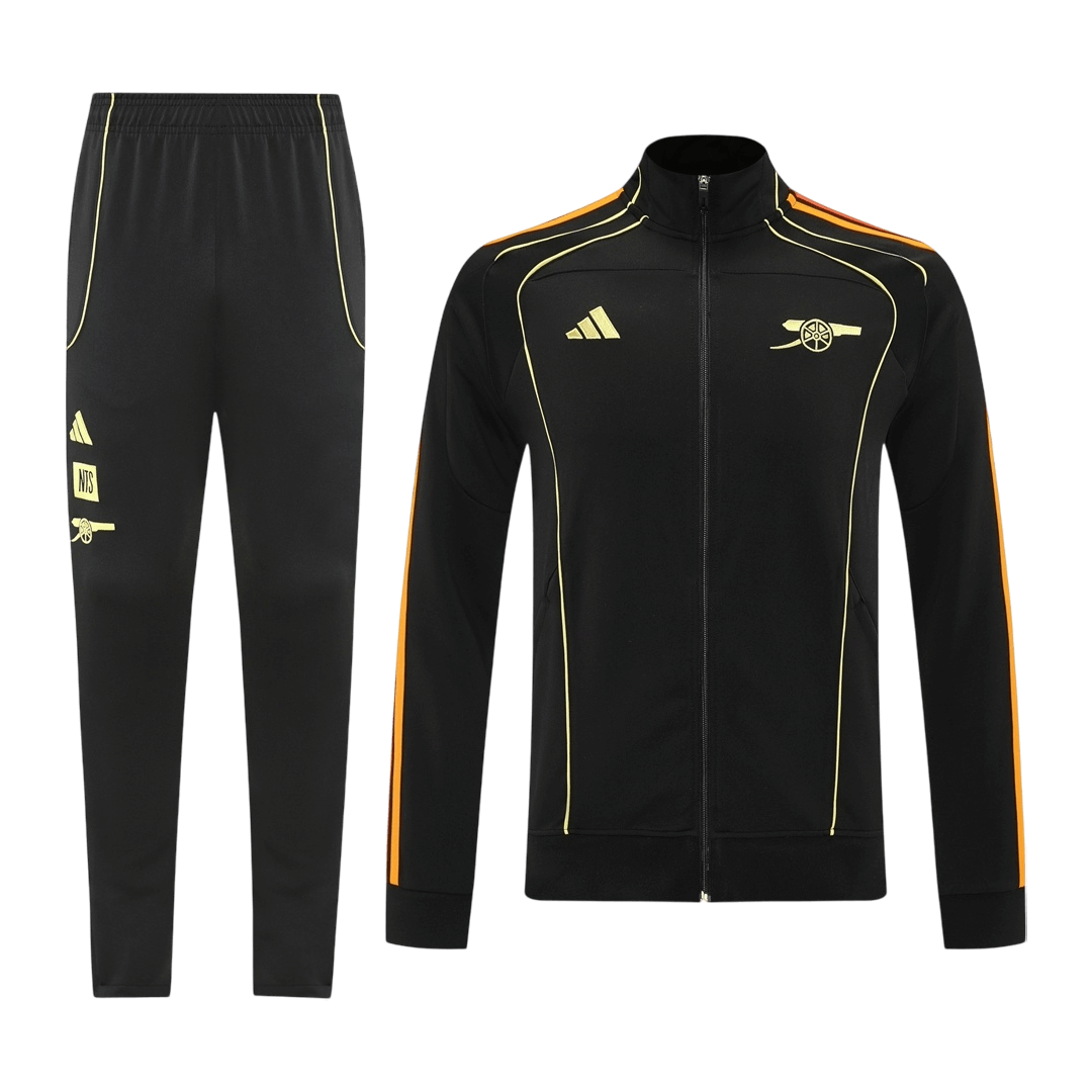 Chaqueta de chándal Arsenal 2025/26 Negra