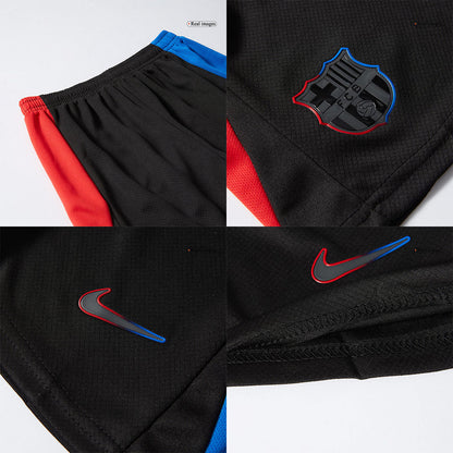 Gift-Kids Barcelona Custom Away Soccer Kits 2024/25 - Spotify Logo Without Text