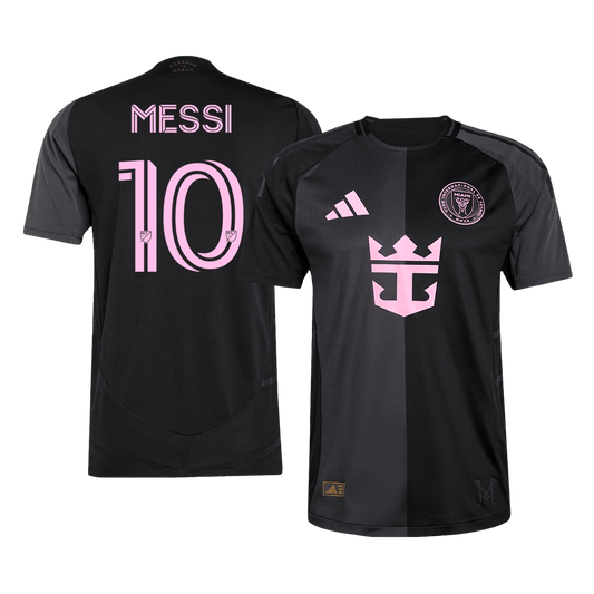 Camiseta de fútbol de visitante Inter Miami CF MESSI #10 auténtica 2025