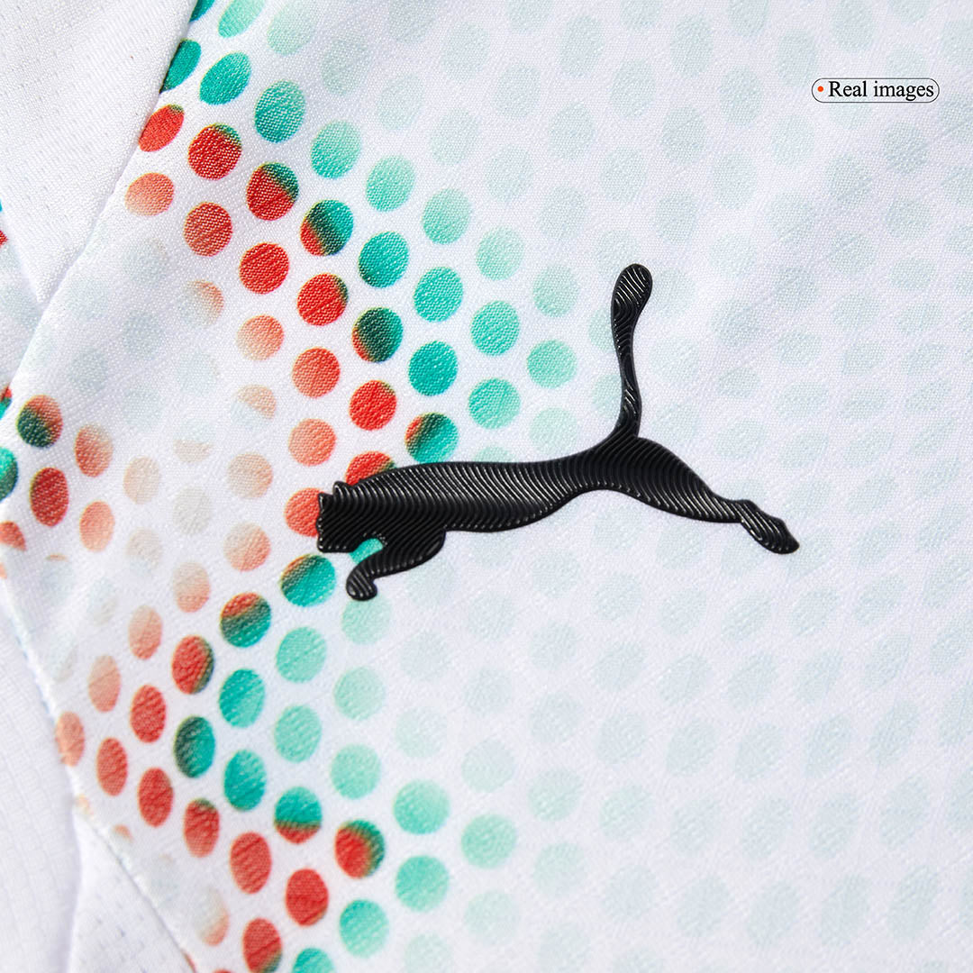 RONALDO #7 Camiseta de fútbol de visitante de Portugal auténtica 2025 Blanca
