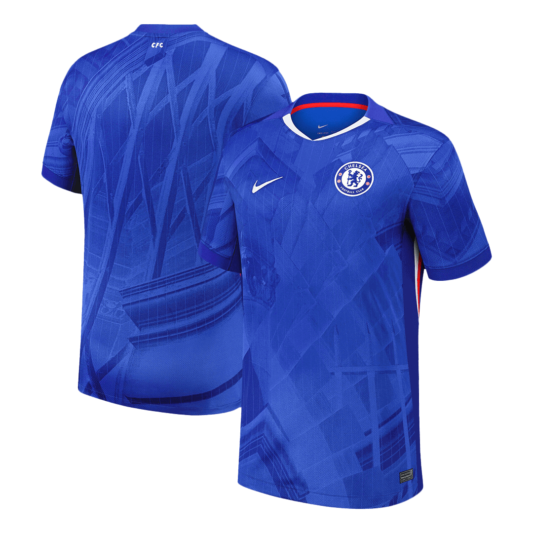 Camiseta de fútbol del Chelsea para el hogar 2025/26 Azul