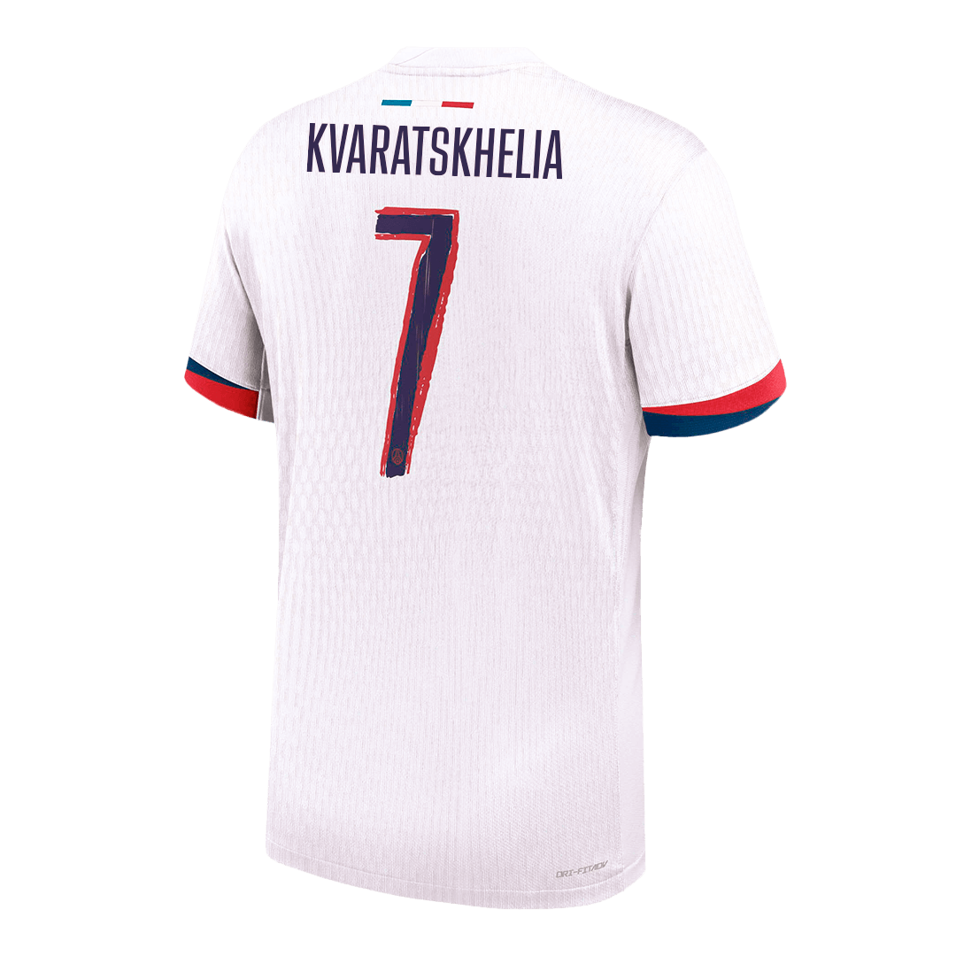 PSG avtentični nogometni dres KVARATSKHELIA #7 PSG gostujoči dres 2024/25 - Liga prvakov