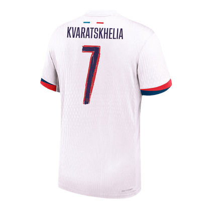 PSG avtentični nogometni dres KVARATSKHELIA #7 PSG gostujoči dres 2024/25 - Liga prvakov