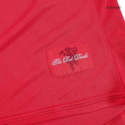 Retro dres SCHOLES #18 Manchester United Retro dres domači nogometni dres 2007/08
