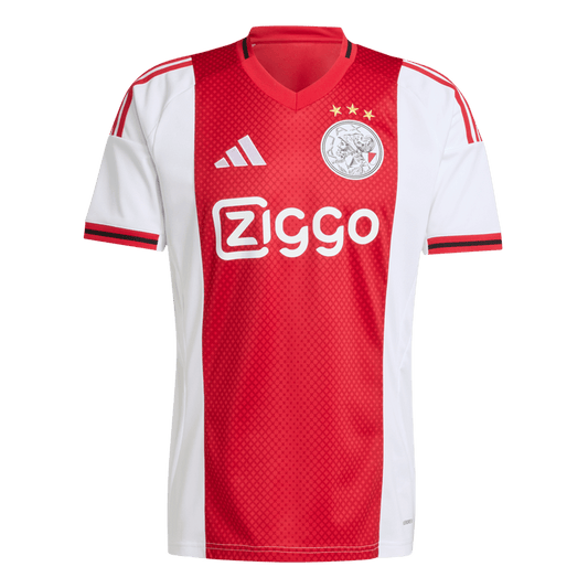 Camiseta de fútbol local del Ajax 2025/26 Roja y Blanca