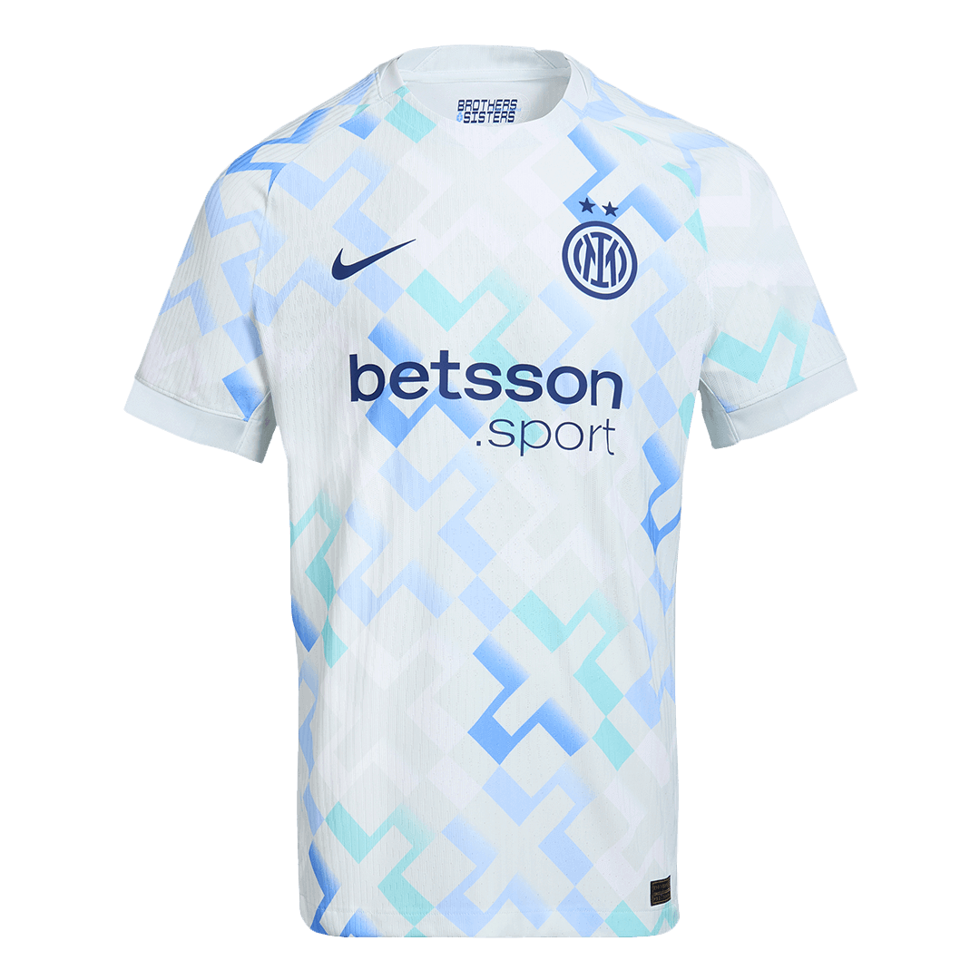 Camiseta de fútbol auténtica de visitante del Inter de Milán 2025/26