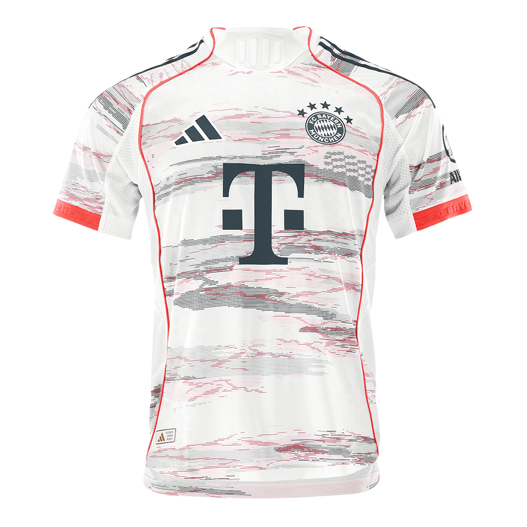 Authentic M¨¹LLER Special #25 Bayern Munich Away Soccer Jersey 2025/26 White