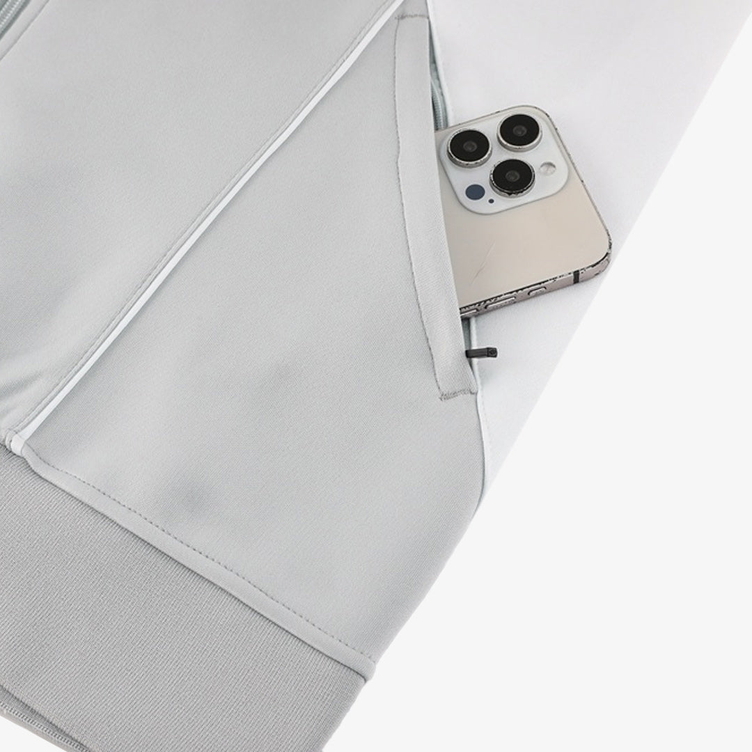 Chaqueta de chándal de casa del Real Madrid 2025/26 Gris