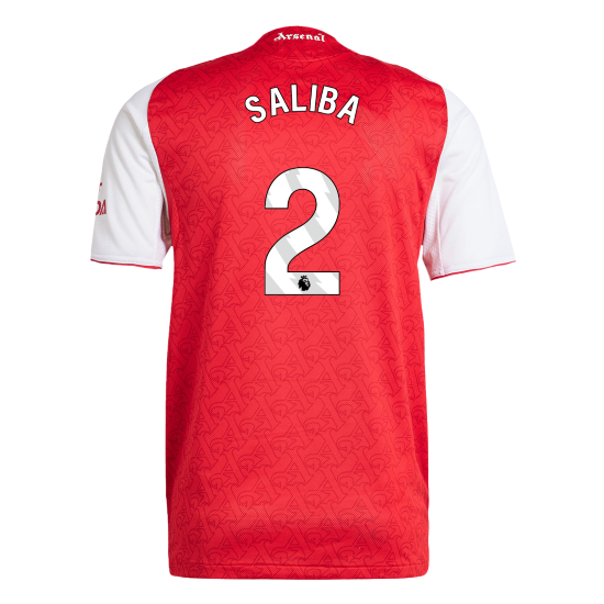 Arsenal Nogometni dres Doma?i 2025/26 Authentic SALIBA #2