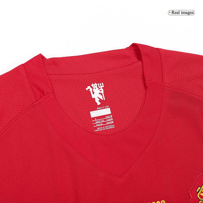 Retro dres RONALDO #7 Manchester United Retro dres domači nogometna majica 2007/08 - finale Lige prvakov