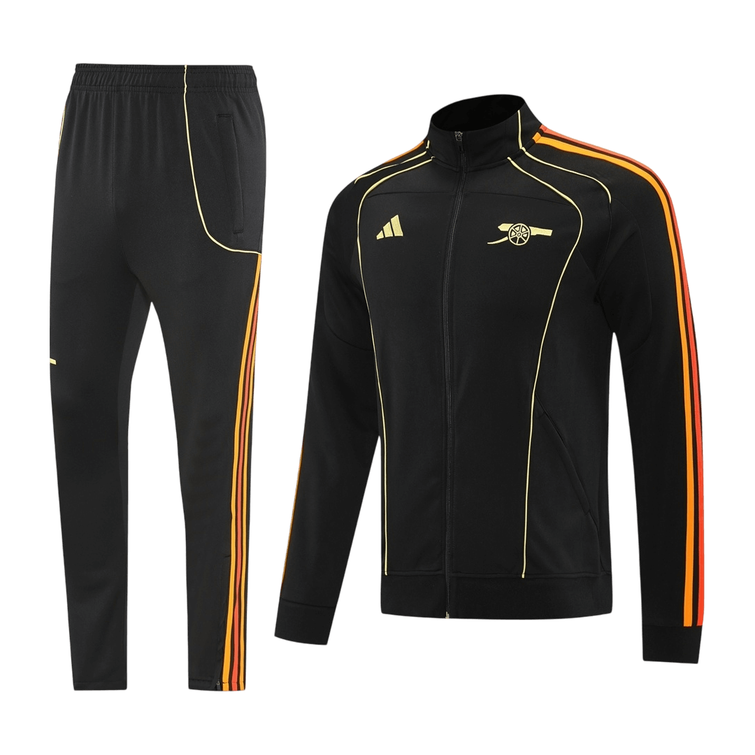 Chaqueta de chándal Arsenal 2025/26 Negra