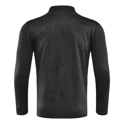 Barcelona 1/4 Zip Tracksuit 2025/26 Black