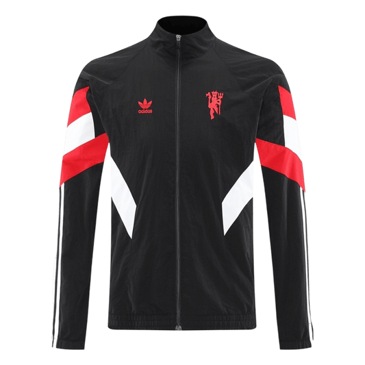 Manchester United Windbreaker Jacket 2025/26 - Black