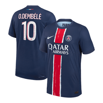 PSG avtentični nogometni dres O.DEMBÉLÉ #10 domači dres PSG 2024/25