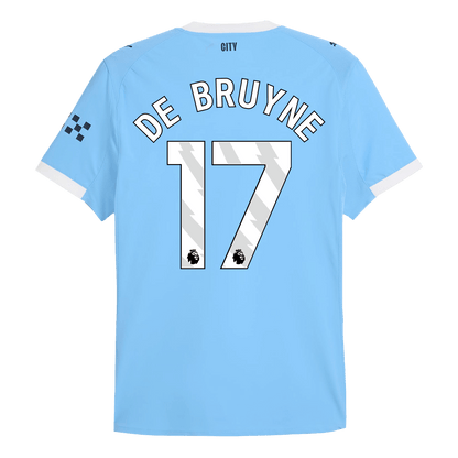 DE BRUYNE #17 Manchester City Home Player Version Jersey 2025/26