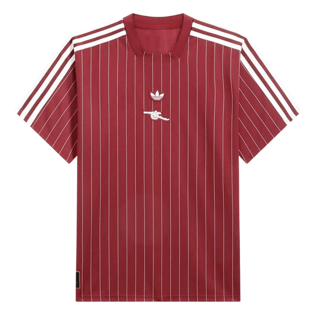 Camiseta de fútbol icónica del Arsenal 2025/26