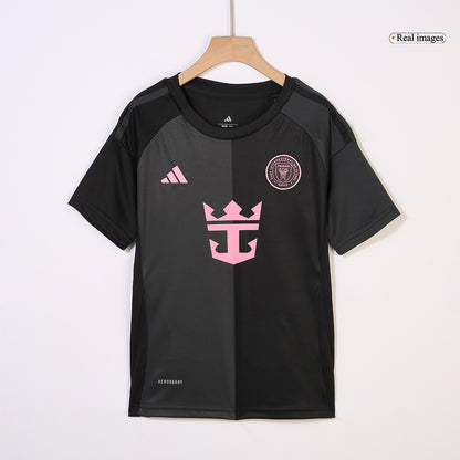 Inter Miami CF Away Soccer Jersey Kit 2025 Kids(Jersey+Shorts)