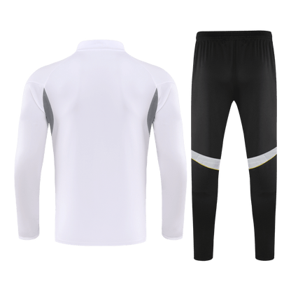 Real Madrid 1/4 Zip Tracksuit 2025/26 White